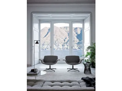Poltroncina in tessuto KN Collection by Knoll KN01 di Knoll