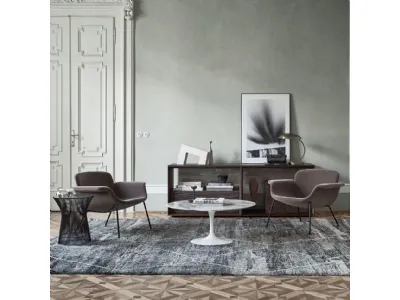 Poltroncine in tessuto Grigio KN Collection by Knoll KN04 di Knoll