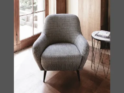 Poltroncina moderna Nido di Vibieffe