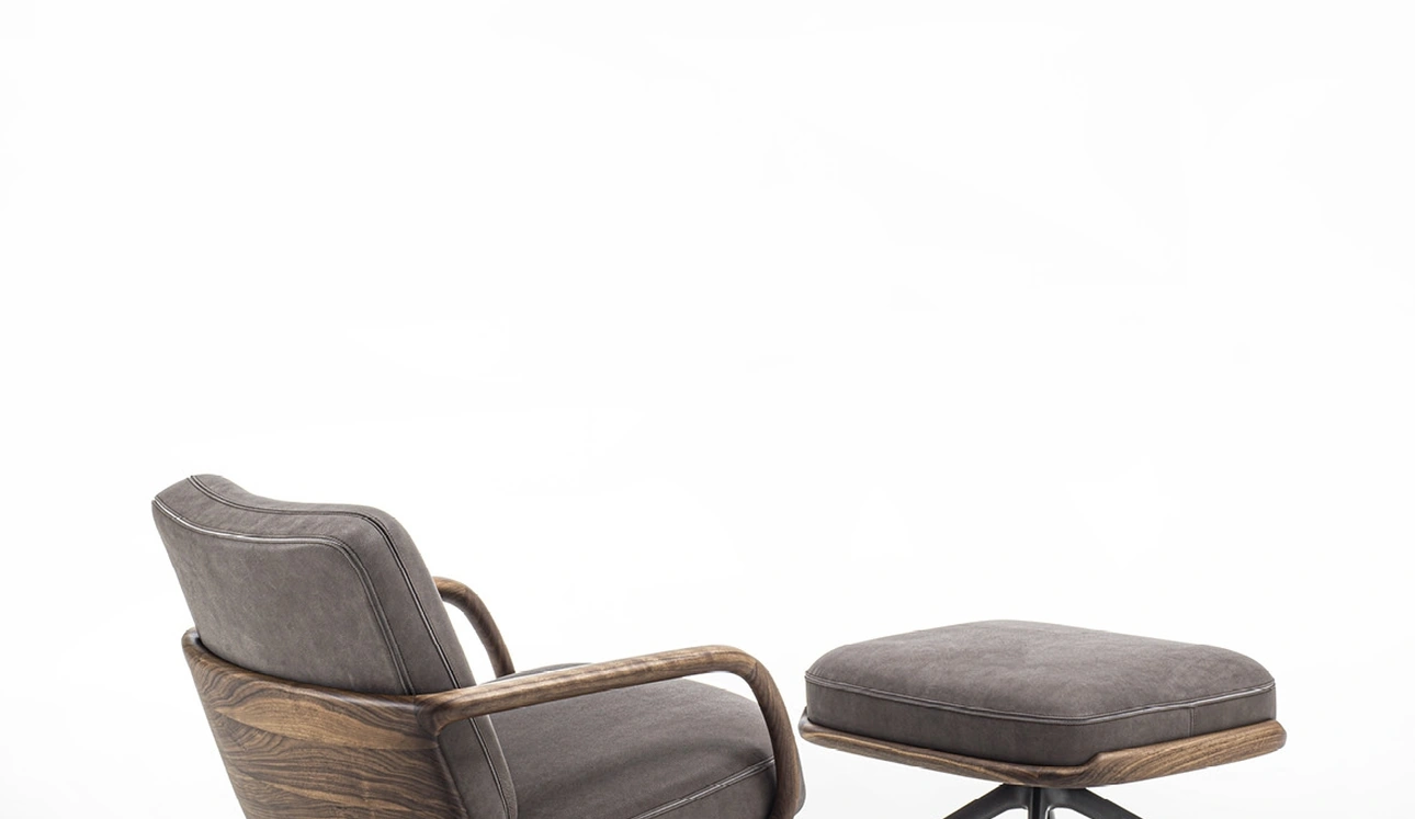 Poltrona Cuna Lounge Low di Porada