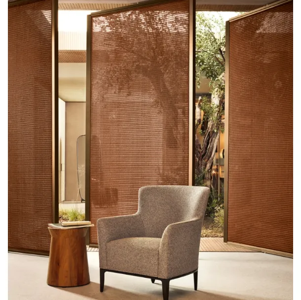 Poltroncina Gentleman Single in tessuto di Poliform