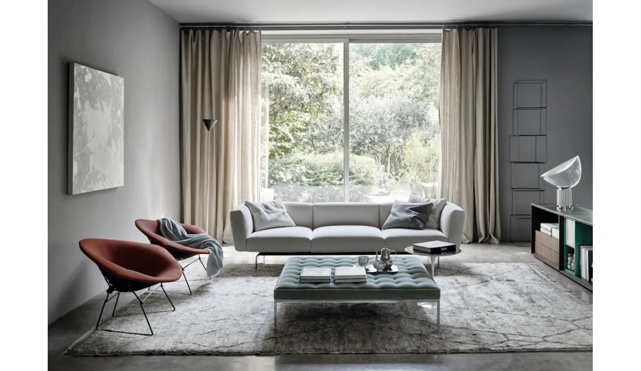 Divano in tessuto Avio Sofa System di Knoll