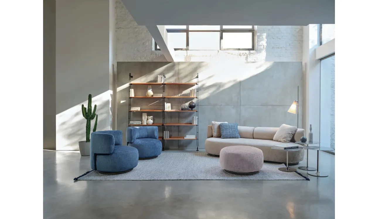 Divano lineare K Waiting di Kartell