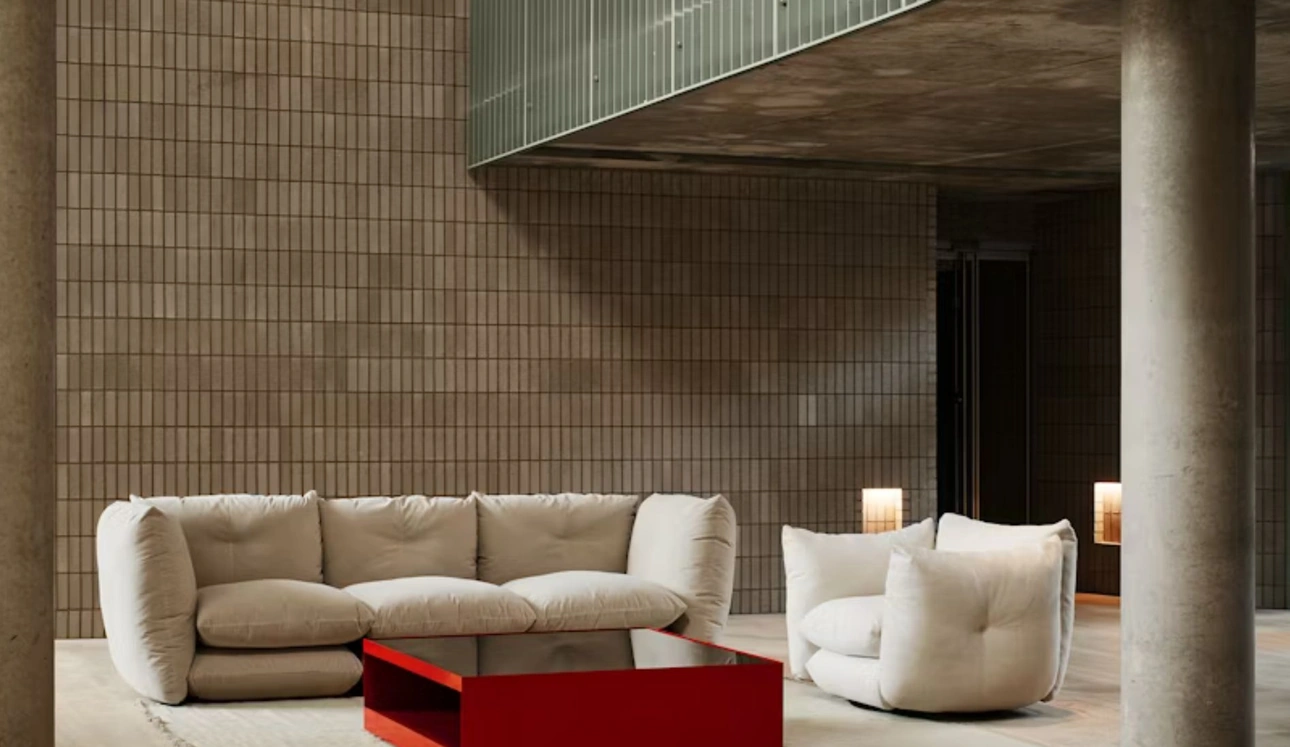 Divano Perron Pillo Sofa di Knoll