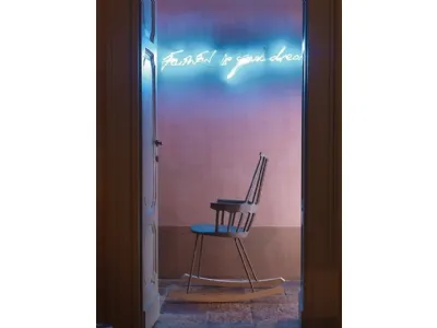 Sedia Comback Dondolo di Kartell
