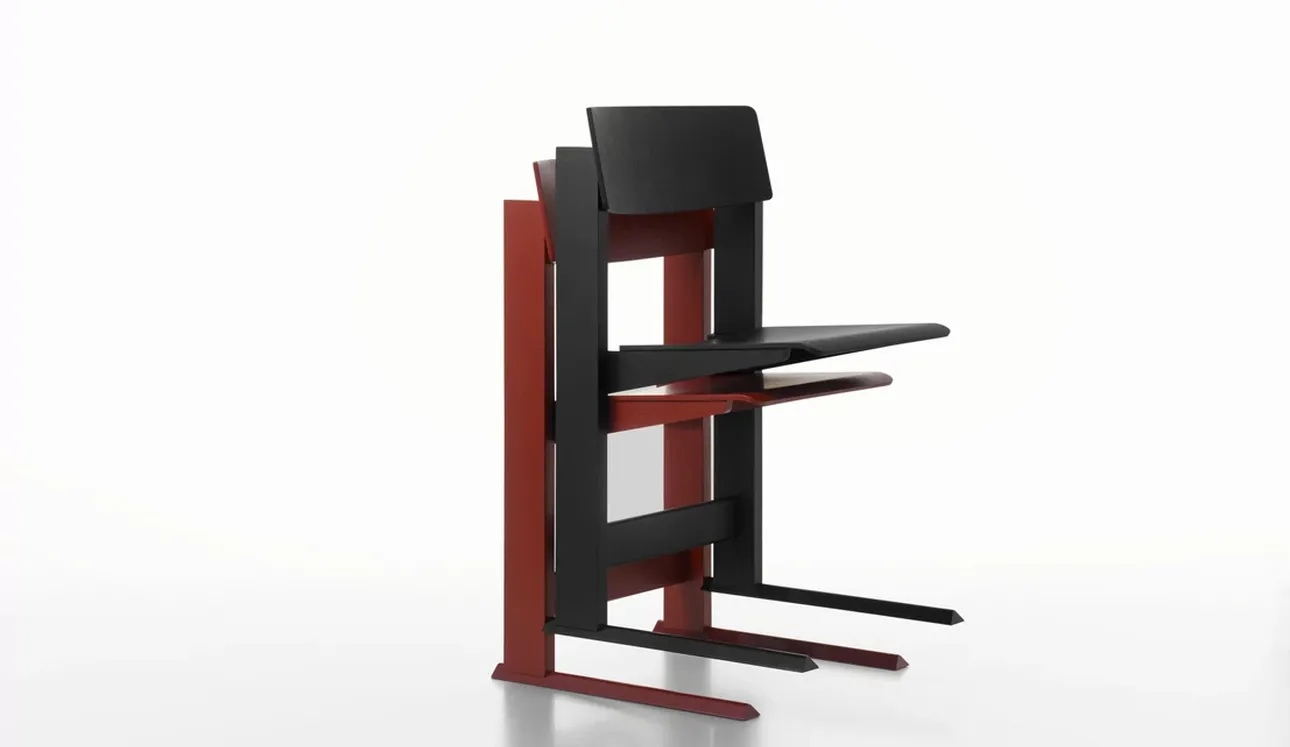 Sedia Lira in legno di Alias