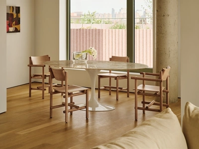 Sedia in legno Muecke Chair di Knoll