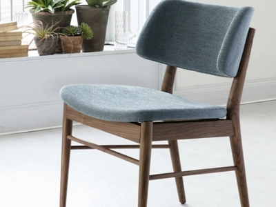 Sedia Nissa in tessuto di Porada