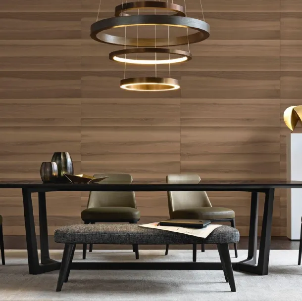 Sedia Sophie in pelle di Poliform