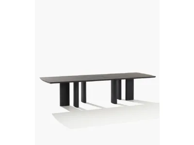 Tavolo Adrien in Olmo Nero di Poliform