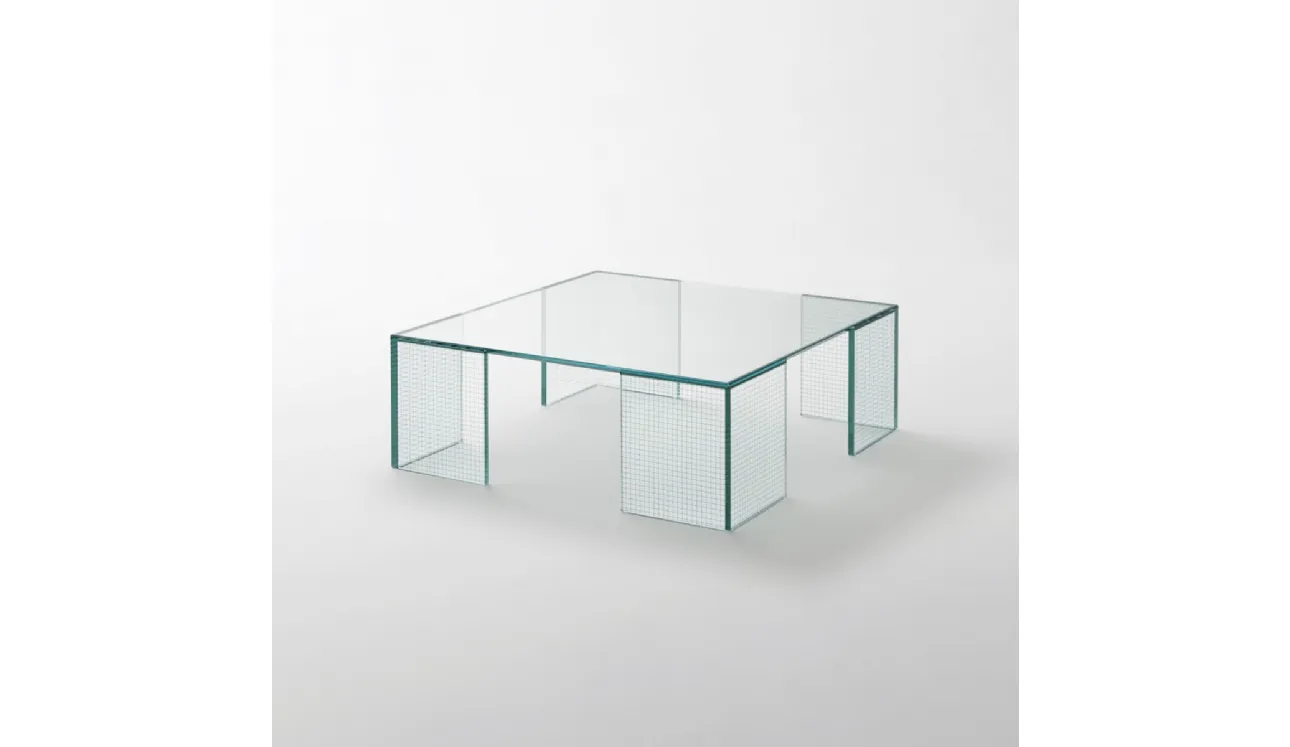 Tavolo Grid Quadrato di Glas Italia