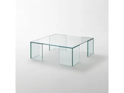Tavolo Grid Quadrato di Glas Italia