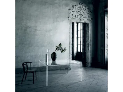 Tavolo Luminous Quadrato di Glas Italia