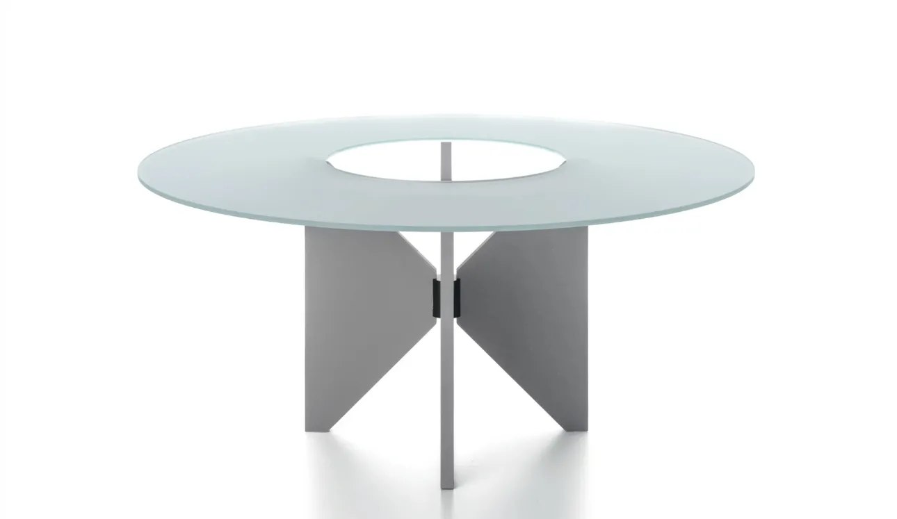 Tavolo Saturno Glass di Alias