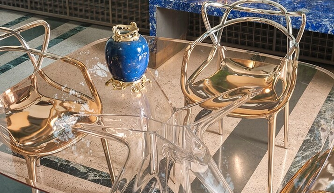 Tavolo Sir Gio Quadrato di Kartell