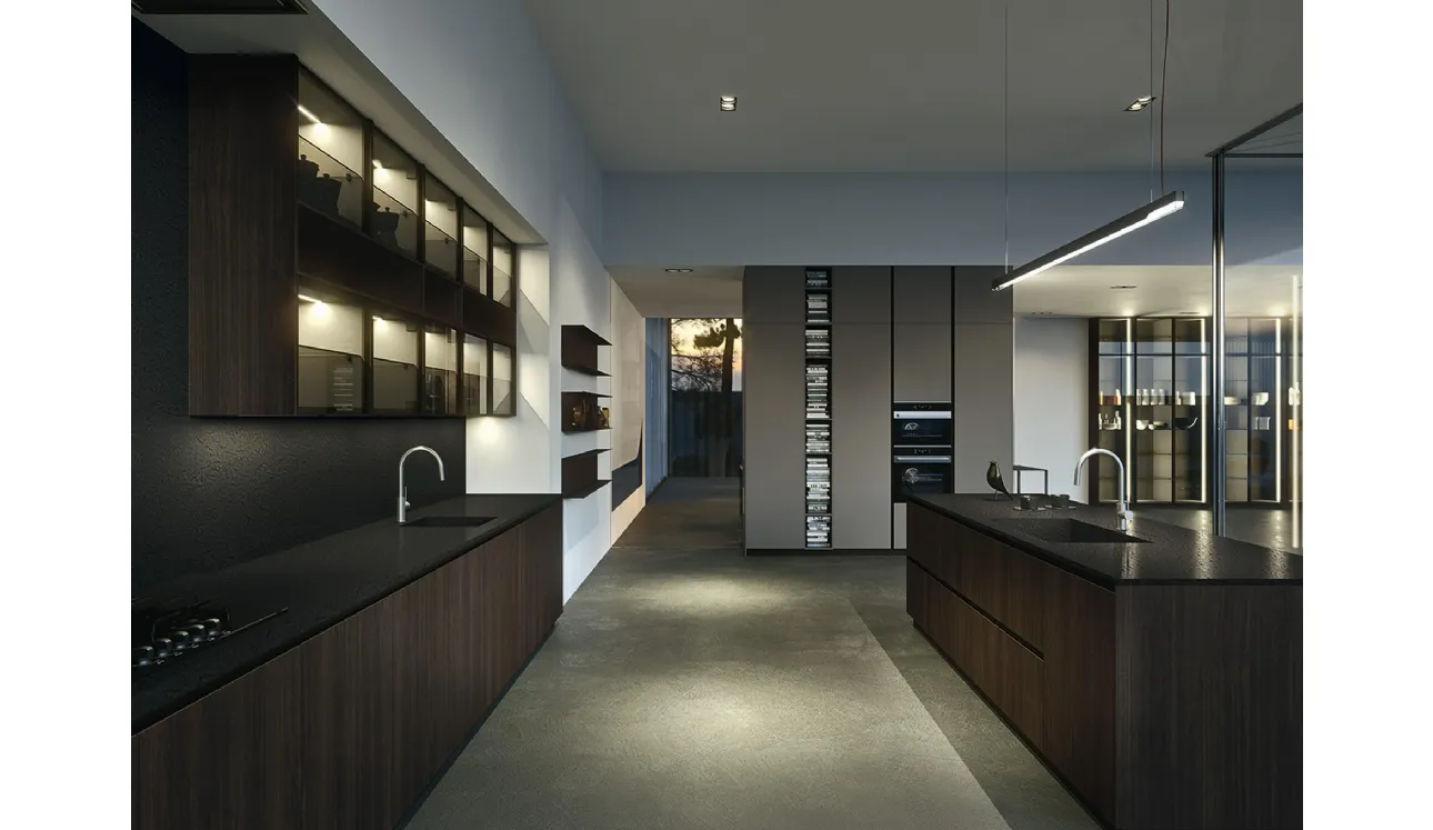 Cucina Design con isola Ak Project 12 di Arrital