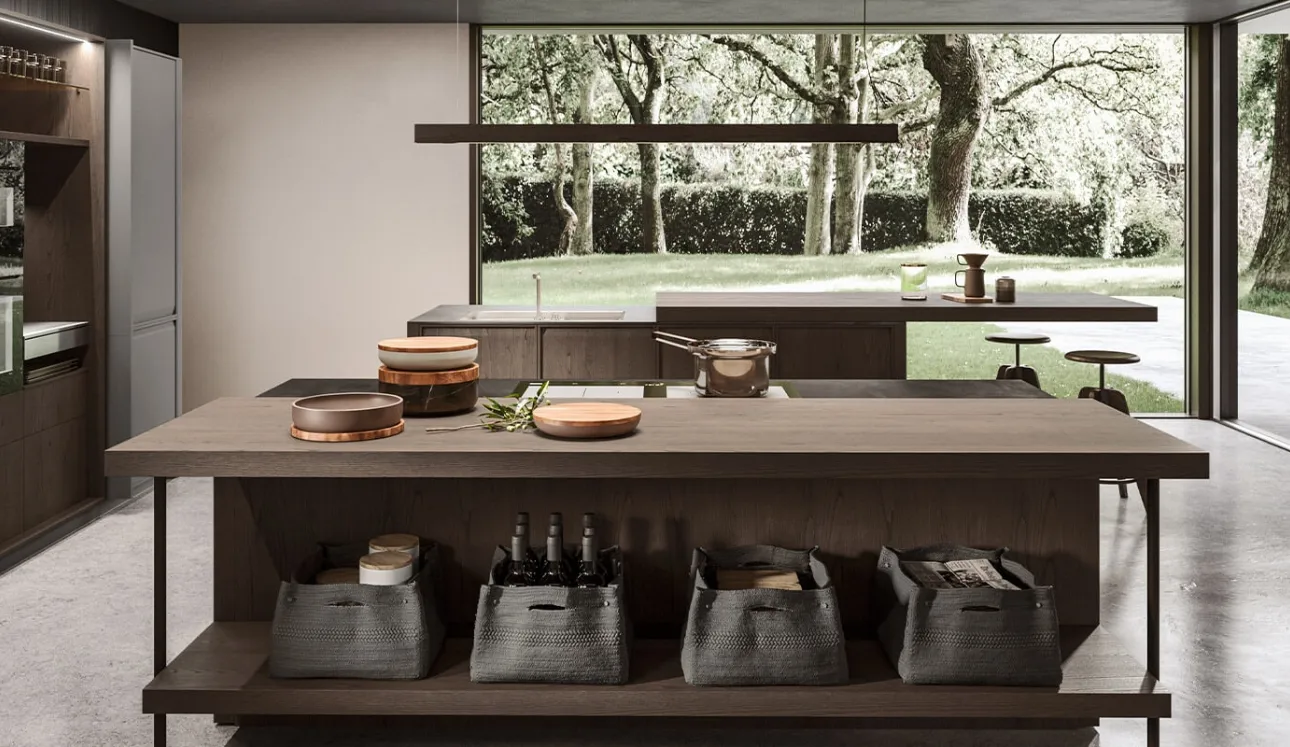 Cucina Design con doppia isola Ak 07 04 di Arrital