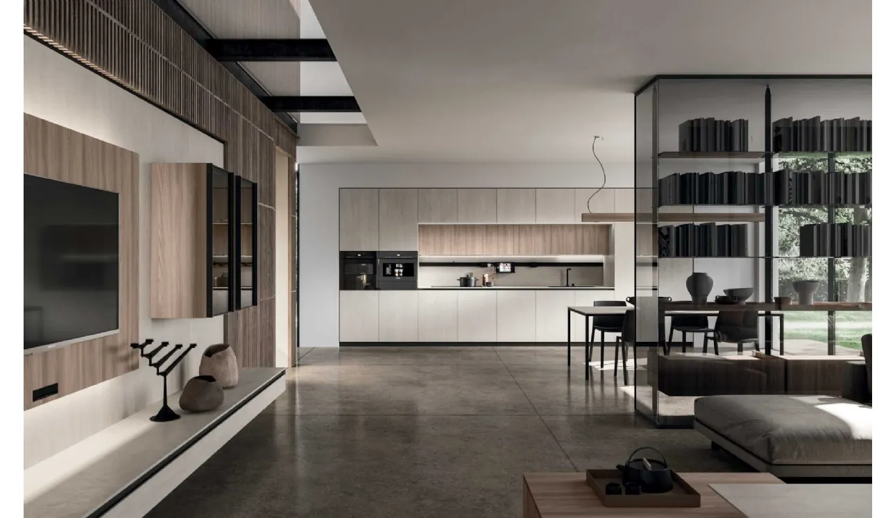 Cucina Design lineare Ak Project 06 di Arrital