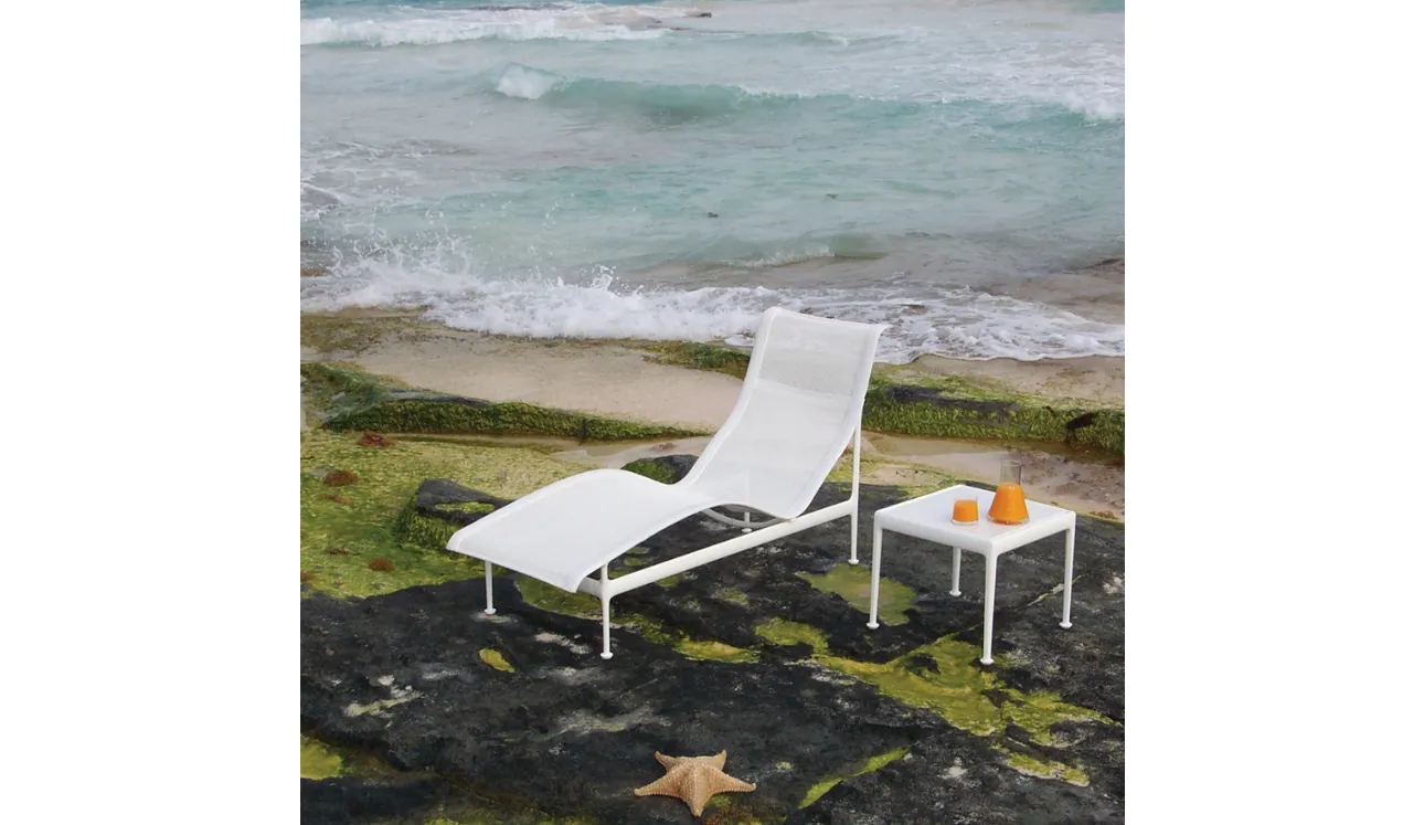 Sdraio da giardino 1966 Contour Chaise Lounge di Knoll