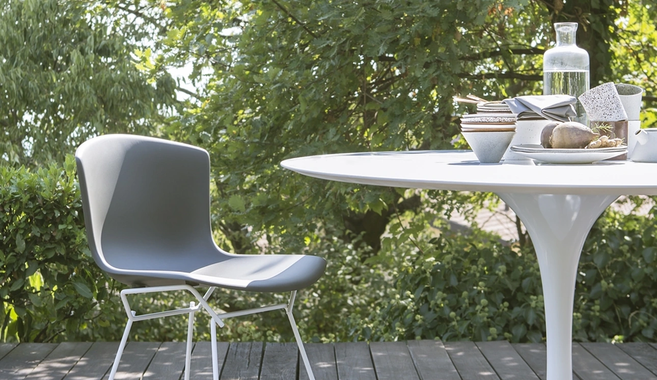 Sedia Bertoia Plastic Side di Knoll