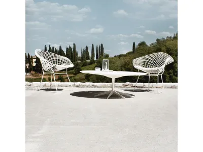 Tavolino da giardino Petal Coffee Table di Knoll