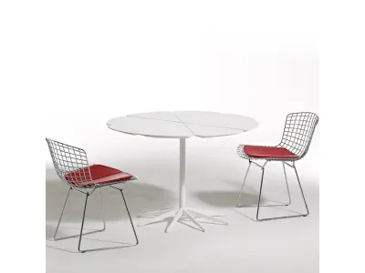 Tavolo da giardino Petal Dining Table in Nylon e metallo di Knoll