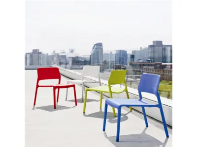 Sedia da giardino Spark Side Chair di Knoll