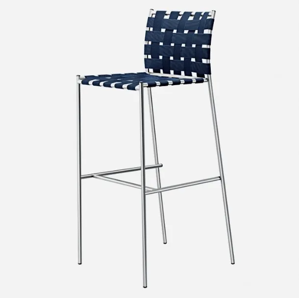 Sgabello da gairdino Tagliatelle High Stool Outdoor 719O di Alias