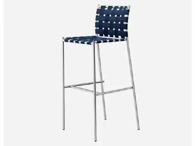 Sgabello da gairdino Tagliatelle High Stool Outdoor 719O di Alias