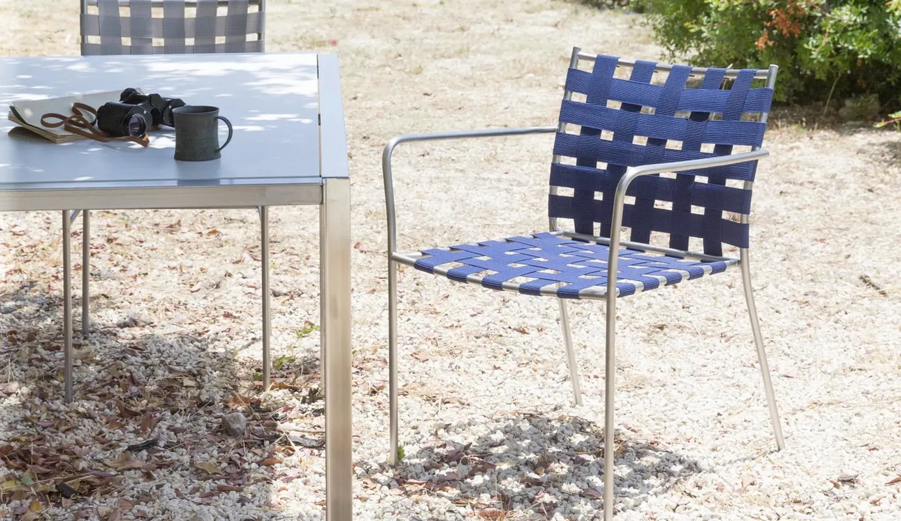 Sedia da giardino Tagliatelle armchair Outdoor di Alias