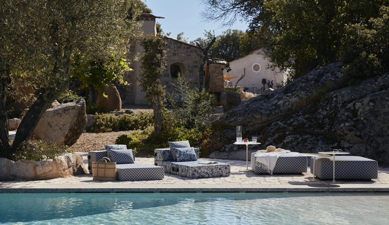 Lettino prendisole Trix Outdoor Liberty di Kartell