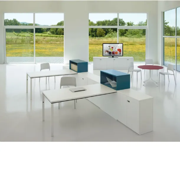 Armadi per Ufficio spalla scrivania Colourfold di Knoll
