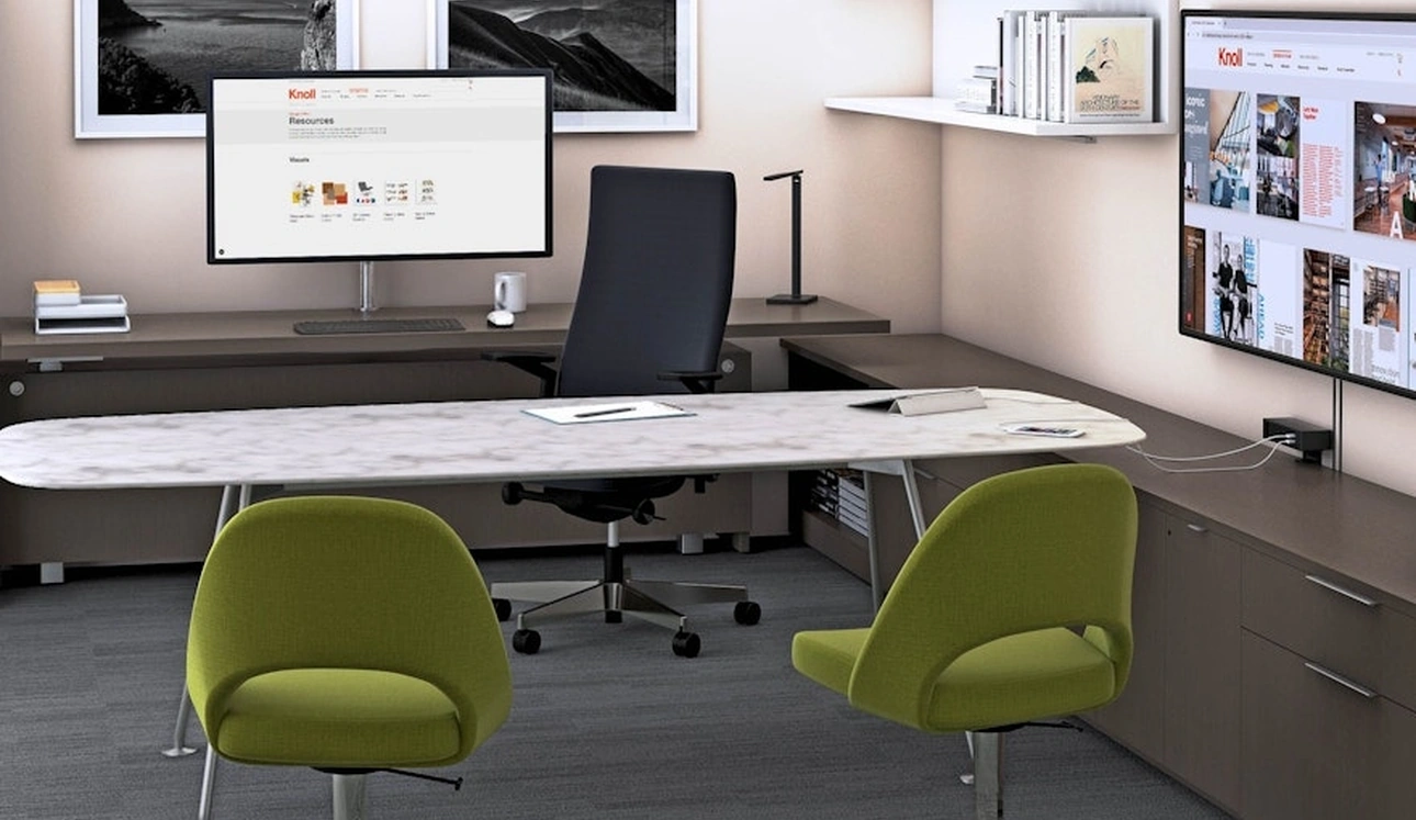 Scrivania Direzionale Grasshopper High di Knoll
