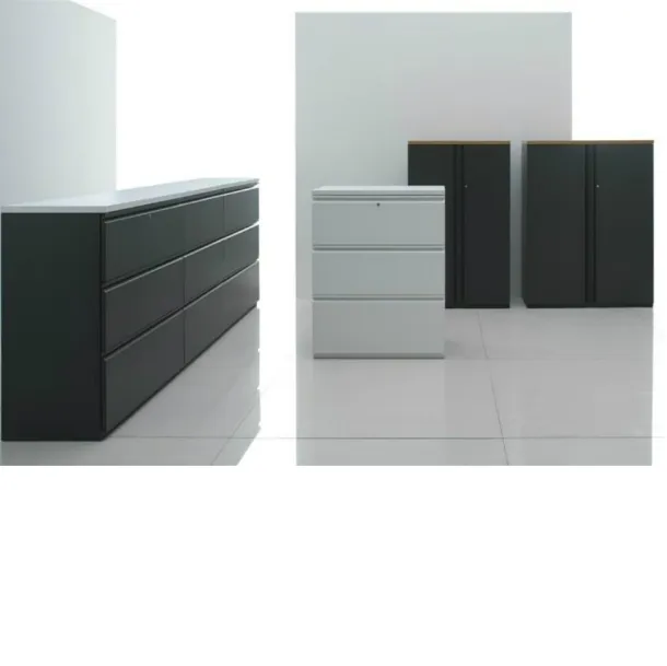 Cassettiera Ufficio KIC door cabinets di Knoll