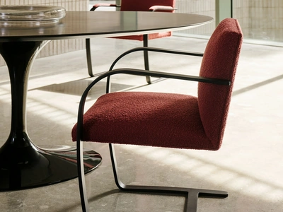 Seduta Ospiti Brno Flat Bar Side Chair di Knoll