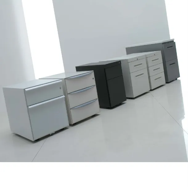 Cassettiera Ufficio Pedestals Neutral Scope and Curved di Knoll