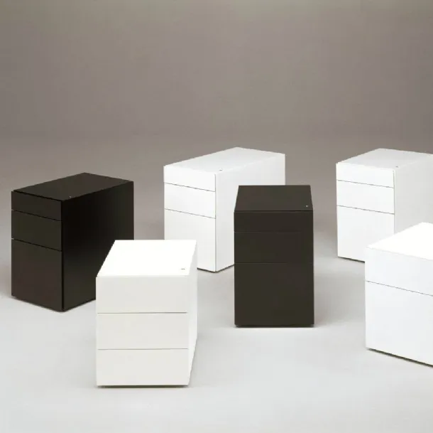 Cassettiera Ufficio Wa Pedestals di Knoll